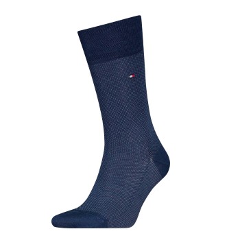 Tommy Hilfiger Strømper Men Premium Birdseye Socks Jeansblå Str 45/46 Herre