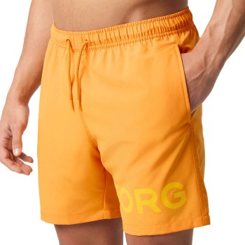 Badehosen Logo Swim Shorts Polyester Medium Herren - Björn Borg - Modalova
