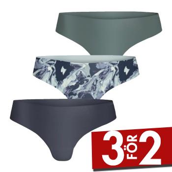 Bj&ouml;rn Borg Trosor 3P Invisible Thong Flerf&auml;rgad-2 Small Dam