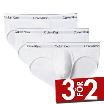 Calvin Klein Kalsonger 3P Icon Cotton Briefs Vit bomull Small Herr