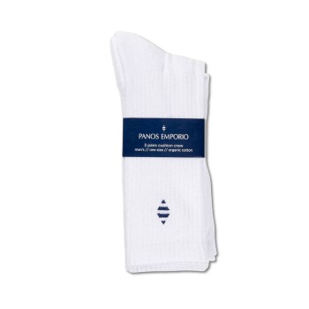 Panos Emporio Organic Cotton Tennis Socks