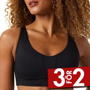 Bj&ouml;rn Borg BH Reform Sports Bra Svart Small Dam
