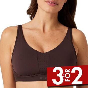 Bj&ouml;rn Borg BH Reform Sports Bra Brun Small Dam