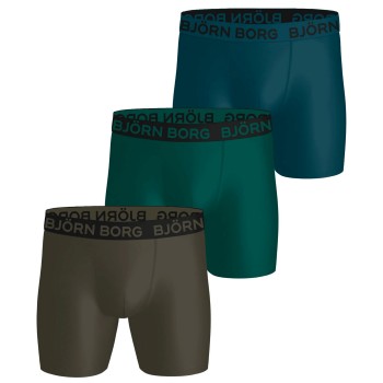 3-Balit Björn Borg Sports Microfiber Boxers