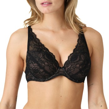 Marie Jo BH Cyrile Padded Plunge Bra Svart E 70 Dame