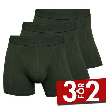 Claudio Kalsonger 3P Tights Trunks M&ouml;rkgr&ouml;n Small Herr