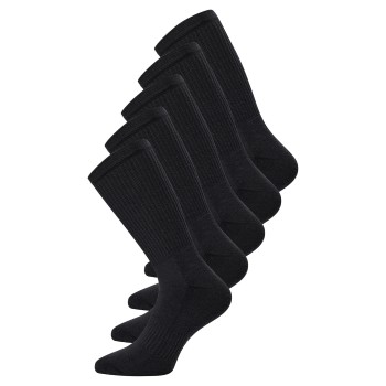Claudio Strømper 5P Tennis Socks ½ terry Svart Str 40/47 Herre