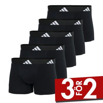 adidas Kalsonger 5P Active Flex Trunks Helsvart bomull Small Herr