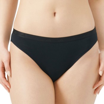 adidas Trosor Sport Active Essentials High Leg Brief Svart bomull Small Dam