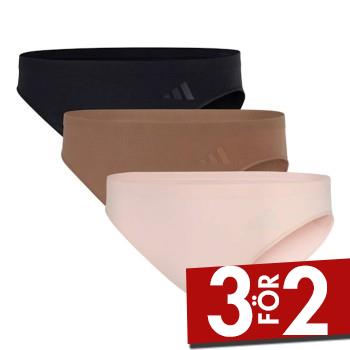 adidas Trosor 3P Sport Active Essentials Low Rise Brief Flerf&auml;rgad polyamid Small Dam