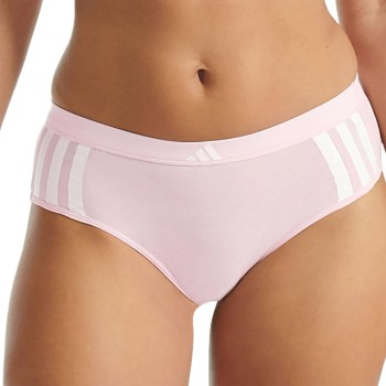 adidas Trosor Sport Active Essentials 3 Stripes Hipster Ljusrosa bomull Small Dam