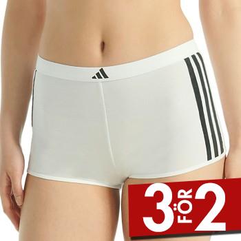 adidas Trosor Sport Active Essentials 3 Stripes ShortPant Vit bomull Small Dam