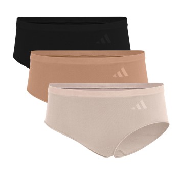 adidas Trosor 3P Sport Active Seamless Hipster Flerfärgad polyamid Small Dam