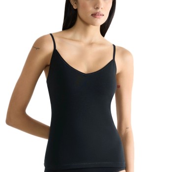 Sloggi GO Daily Cotton Spaghetti Top Svart bomull X-Large Dam | apparel & accessories - clothing - shirts & tops | ModeLejon