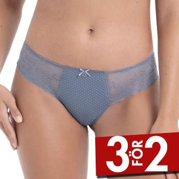 Rosa Faia Trosor Eloise Shorty With Lace Blå nylon 36 Dam