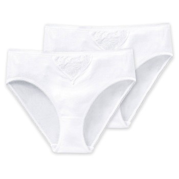 Schiesser Trosor 2P Cotton Essentials Tai Panties Vit bomull Small Dam | apparel & accessories - clothing - underwear & socks - lingerie | ModeLejon