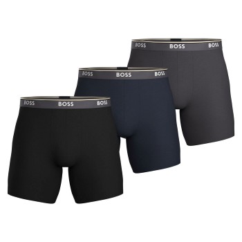 3-Pakning BOSS Power Boxer Brief Long