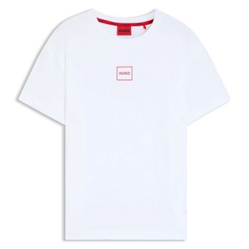 HUGO Laze T-Shirt Vit bomull XX-Large Herr | apparel & accessories - clothing - shirts & tops | ModeLejon