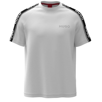 HUGO LIAM T-Shirt Vit/Svart bomull X-Large Herr | apparel & accessories - clothing - shirts & tops | ModeLejon
