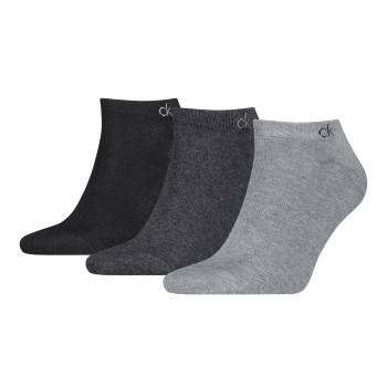 Calvin Klein Strumpor 3P Sneaker Socks For Men Grå Strl 39/42 Herr