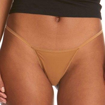 Hanky Panky Trosor Breathe G-String Brun nylon One Size Dam