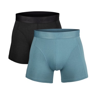 Salming Kalsonger 2P Boxer Briefs Svart/Blå Medium Herr