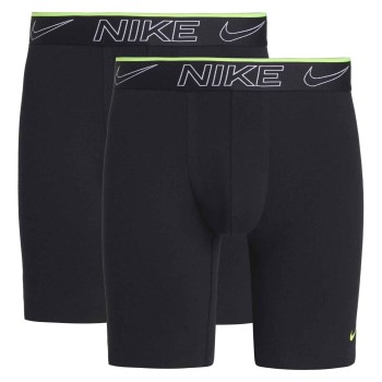 Nike Kalsonger 2P Elite Cotton Stretch Long Boxer Briefs Svart Small Herr