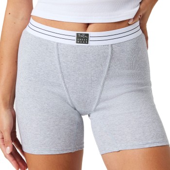 Björn Borg Trosor Original Rib Boxer Grå bomull Small Dam