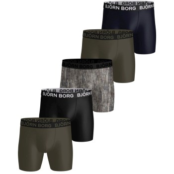 5-Pakning Björn Borg Sports Microfiber Boxer Trunks