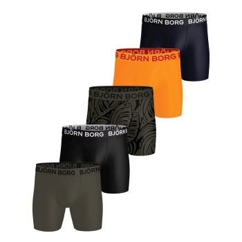 5-Pakuotė Björn Borg Sports Microfiber Boxer Trunks