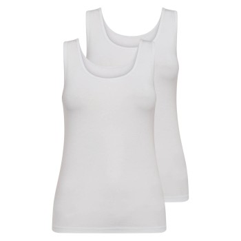 Decoy 2P Wide Strap Bamboo Top Vit Large Dam | apparel & accessories - clothing - shirts & tops | ModeLejon