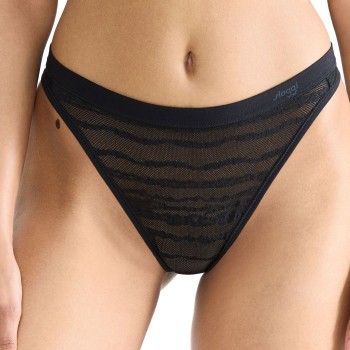 Sloggi Trosor FREE Evolve Lace String Svart Sloggi 02 Dam | apparel & accessories - clothing - underwear & socks - lingerie | ModeLejon