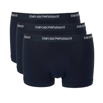 Armani Stretch Jersey Boxer Briefs Kalsonger 3P Marin bomull Small Herr