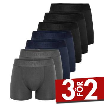 Rester&ouml;ds Kalsonger 7P Gunnar Cotton Flerf&auml;rgad ekologisk bomull Small Herr