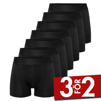 Rester&ouml;ds Kalsonger 7P Gunnar Cotton Svart ekologisk bomull Small Herr