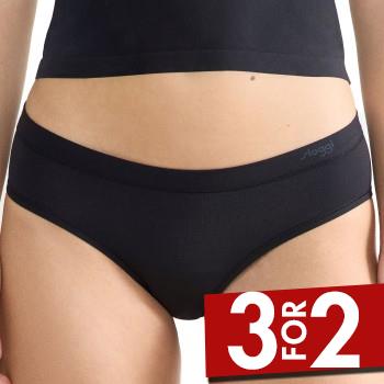 Sloggi Trusser FREE Evolve Hipster Sort modal fibre Sloggi 01 Dame billede