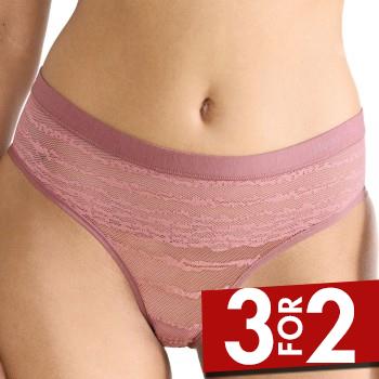 Sloggi Trusser FREE Evolve Hipster Lace Gammelrosa Sloggi 01 Dame