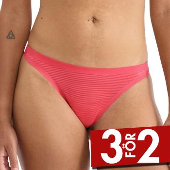 Sloggi Trosor ZERO Feel Air String Rosa polyamid Small Dam