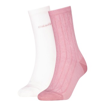 2-Pack Calvin Klein Soft Cotton Stretch Crew Socks