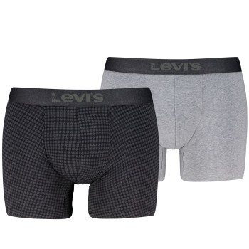 2-Pakning Levis Boxer Briefs Cotton Check