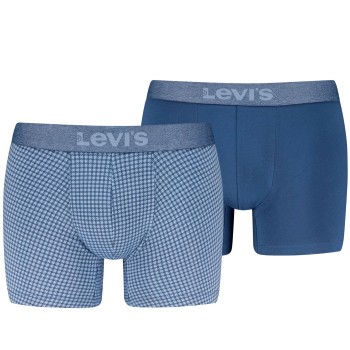 2-Pakning Levis Boxer Briefs Cotton Check