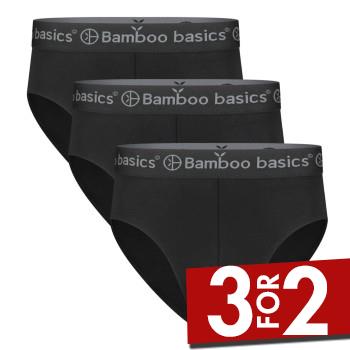 Bamboo basics 3P James Knitted Slips Sort Small Herre billede