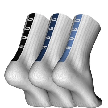 3-Pakning HUGO Back Label Socks