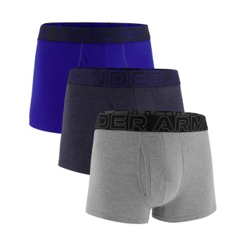 3-Iesaiņot Under Armour Performance Cotton Solid 3in Boxers