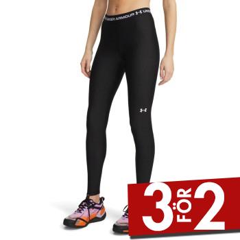Under Armour HeatGear Women Compression Leggings Svart polyester Small Dam