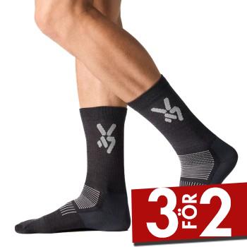 Seger Strumpor Glide Light Wool Ski Socks Antracit Strl 37/39