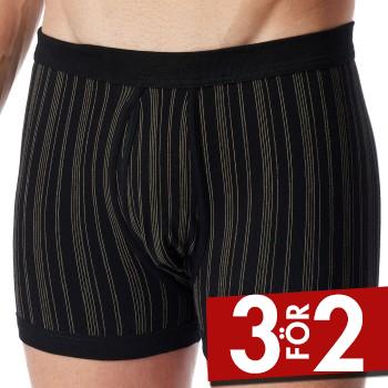Schiesser Kalsonger 2P Original Classics Boxers Svart bomull Medium Herr