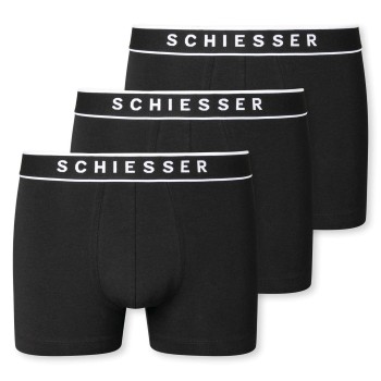 3-Balit Schiesser Organic Cotton Boxer Briefs 3XL-4XL