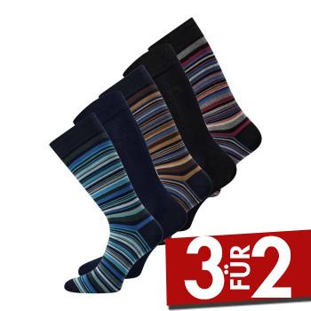 Claudio 5P Socks Bamboo Blau Gr 40/47 Herren