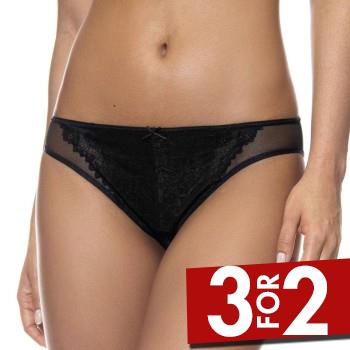 Mey Trusser Fabulous Mini Brief Sort polyamid 36 Dame billede